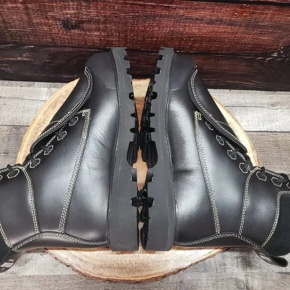 Royer 9.5 Work Boots Met Guard FR Composite Toe 8501 Black $208 - Picture 3 of 16